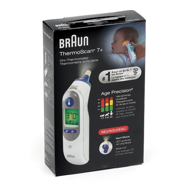 Thermometre auriculaire braun - Cdiscount