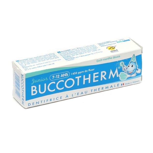 Buccotherm Junior Gel dentifrice Menthe douce