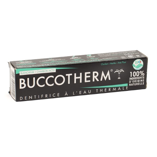 Buccotherm dentifrice charbon