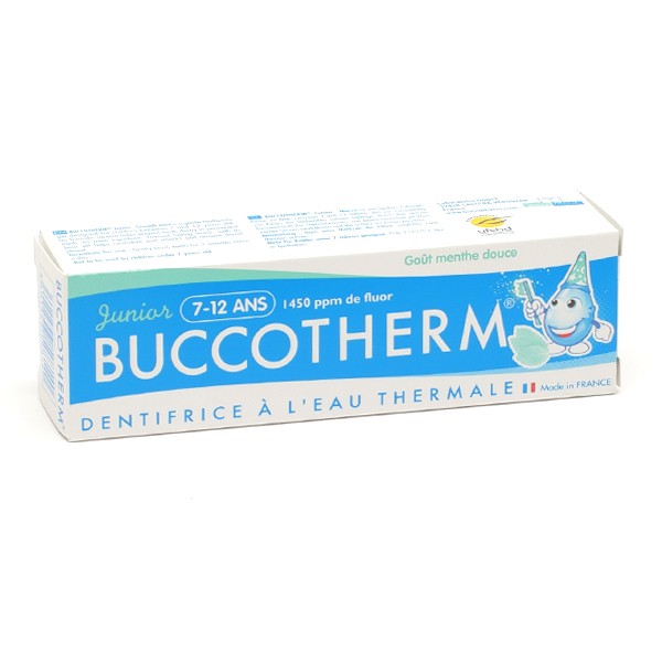 Buccotherm Junior Gel dentifrice Menthe douce