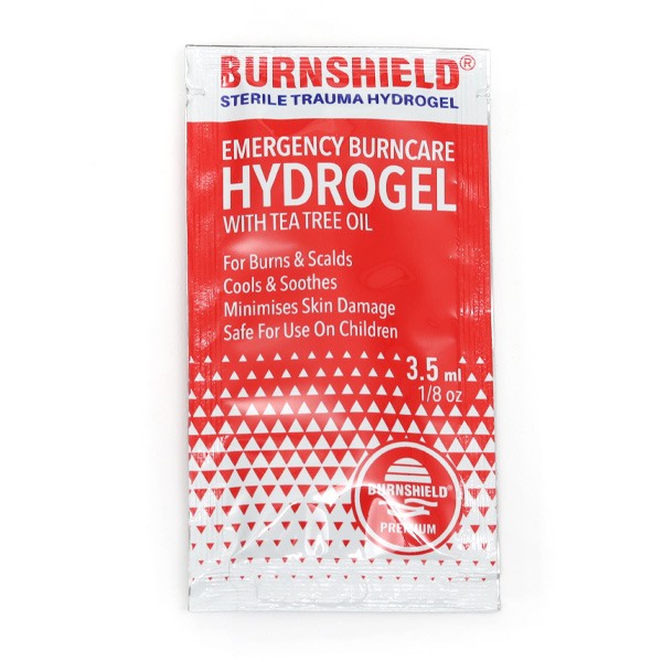 Burnshield sachet hydrogel