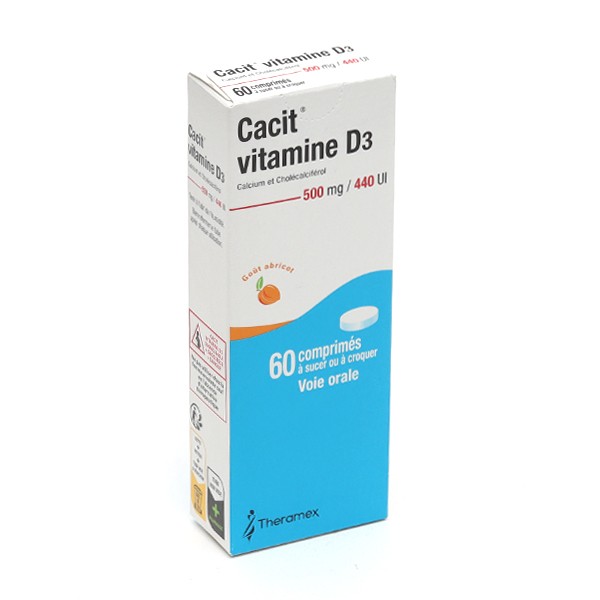 Cacit D3 500 mg comprimés