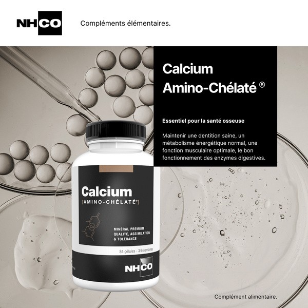 NHCO Calcium Amino chélaté gélules