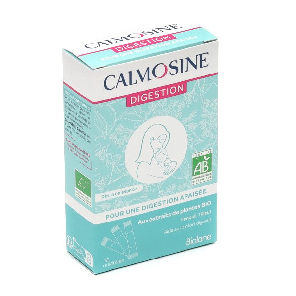 Calmosine Digestion boisson apaisante Bio dosettes - Coliques