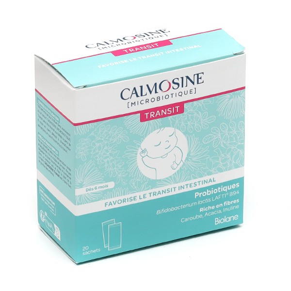 Calmosine Transit bébé sachet Constipation Probiotiques