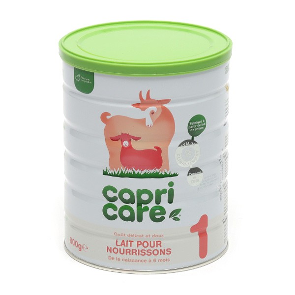 Capricare 1 - Lait de chèvre en poudre pour bébé 0-6 mois