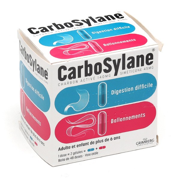 Carbosylane gélule anti ballonnement