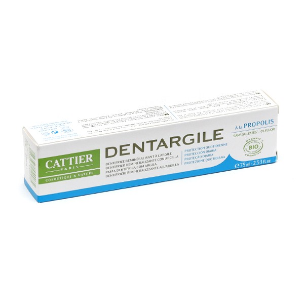 Cattier Dentargile dentifrice propolis bio