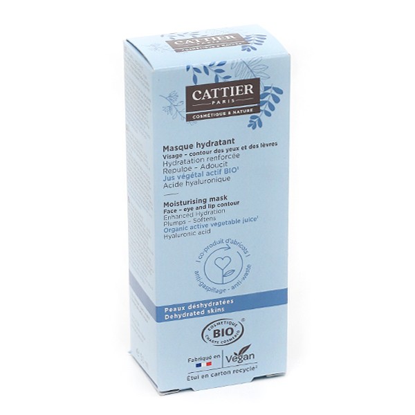 Cattier Masque hydratant bio