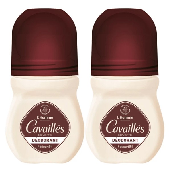 Cavaillès L'Homme déodorant fraîcheur 48h roll on