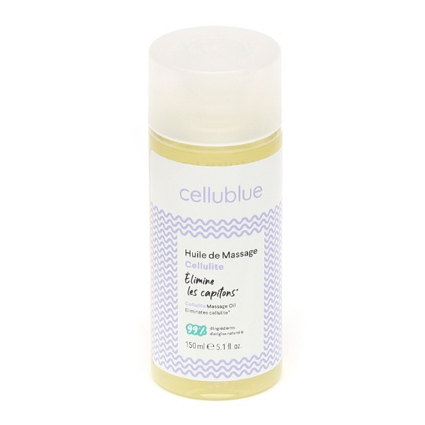 Cellublue Huile massage cellulite