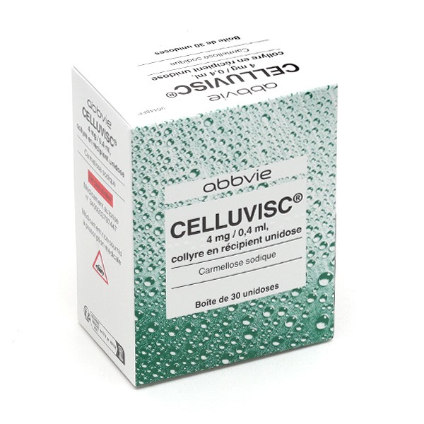 Celluvisc collyre unidose yeux secs