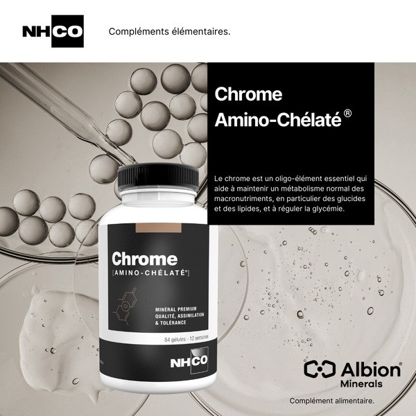 NHCO Chrome Amino Chélaté gélules