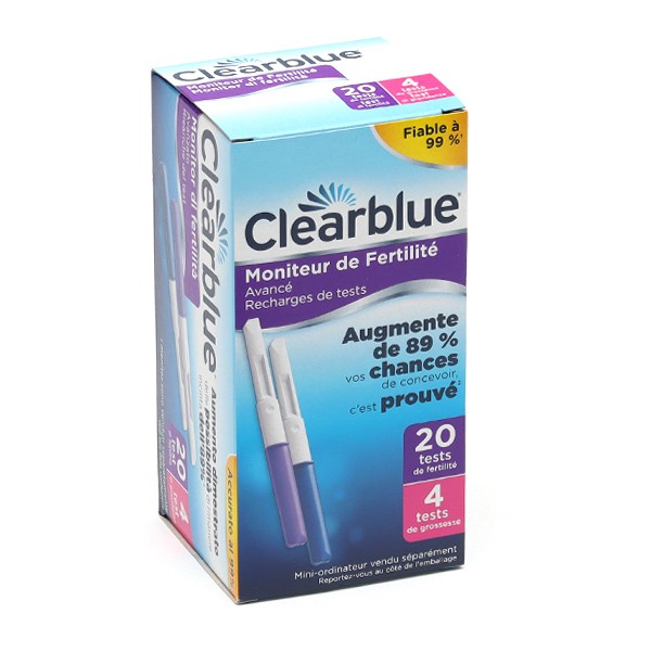 Clearblue Advanced test pour moniteur de fertilité