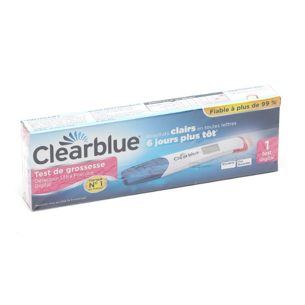 Clearblue : Test de grossesse digital précoce - 6 jours avant les