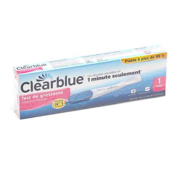 Clearblue Plus test de grossesse détection rapide