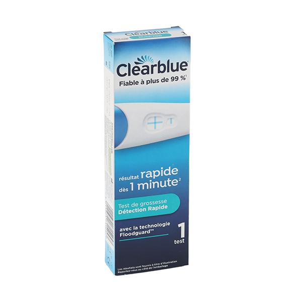 Clearblue Plus test de grossesse détection rapide