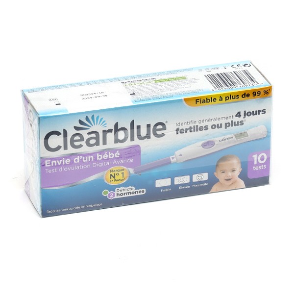 Clearblue Test d'ovulation digital avancé