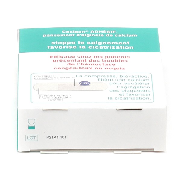 Pansements hémostatiques COALGAN - My Pharmacie Box