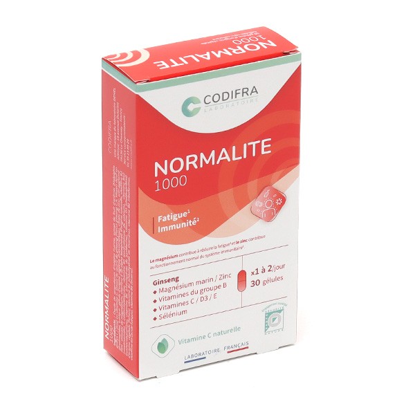 Codifra Normalite 1000 gélules