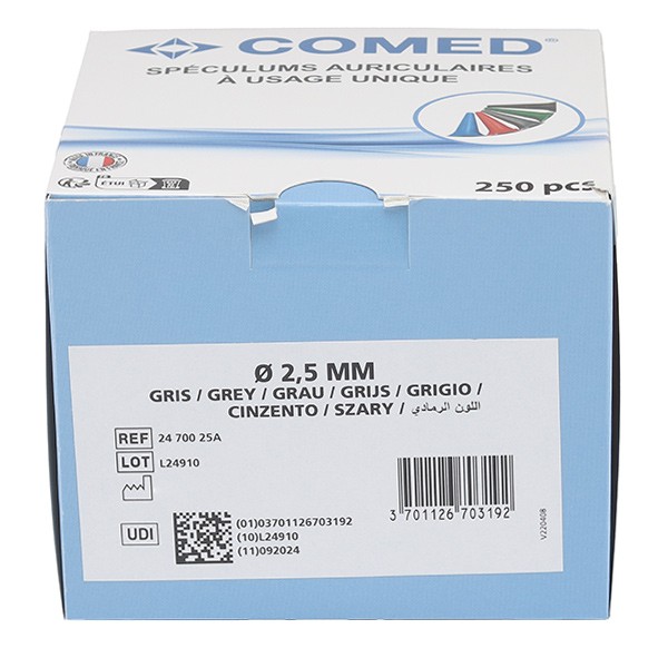 Spéculum auriculaire 250 unités