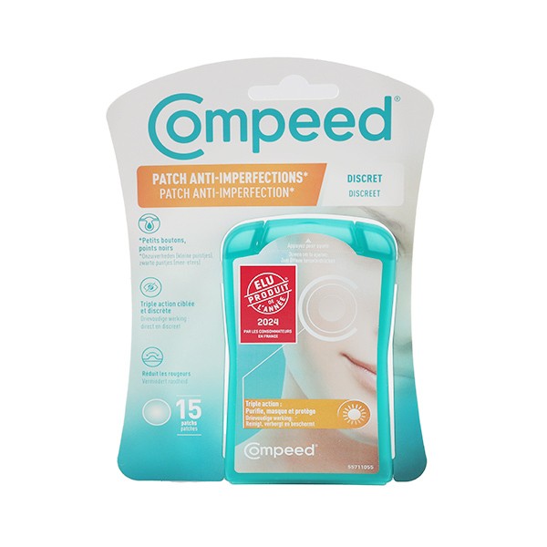 Compeed patchs anti imperfections Discrets