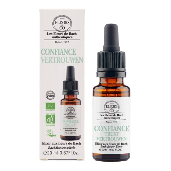Elixirs and Co Fleurs de Bach Confiance gouttes bio