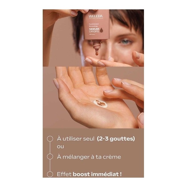 Weleda Serum Drops Sunkissed Bronzing