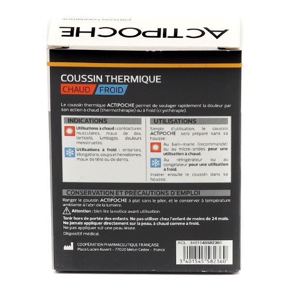 Coussin Thermique Froid/Chaud Réutilisable Dispogel