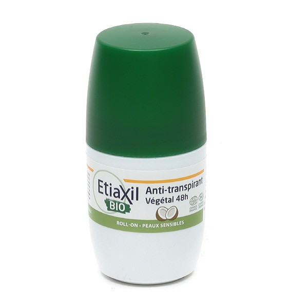Etiaxil anti transpirant végétal Bio 48 h roll-on