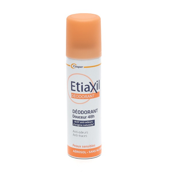 Etiaxil déodorant douceur spray 48h Peau sensible Anti odeurs