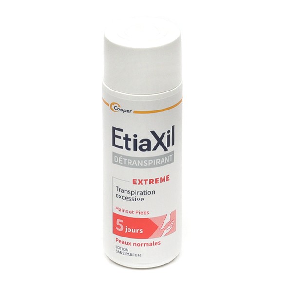 Etiaxil Pieds détranspirant peaux normales lotion