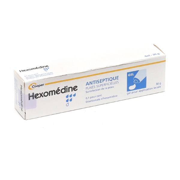 Hexomedine gel antiseptique