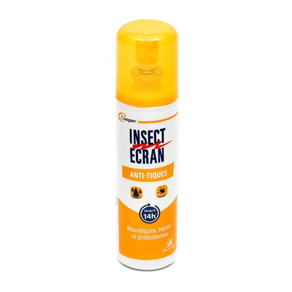 Insect Écran Lotion répulsive Anti-Tiques Spray