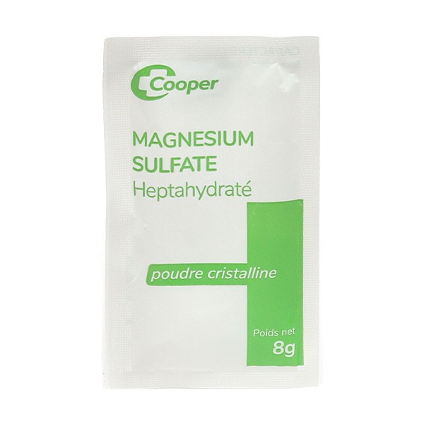 Cooper sulfate de magnésium ou sel d'Epsom