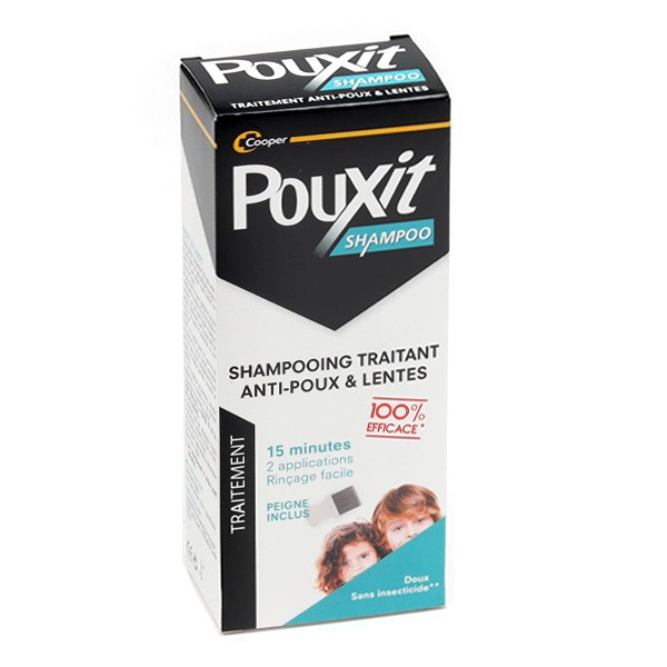 Pouxit shampooing anti poux + peigne