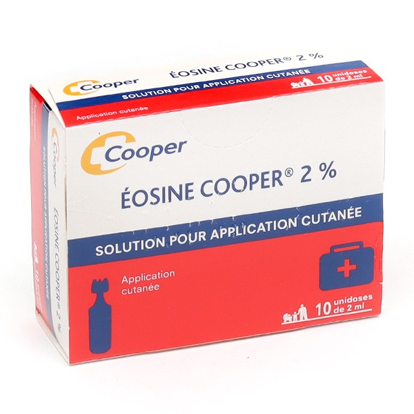 Eosine Cooper 2% solution unidoses