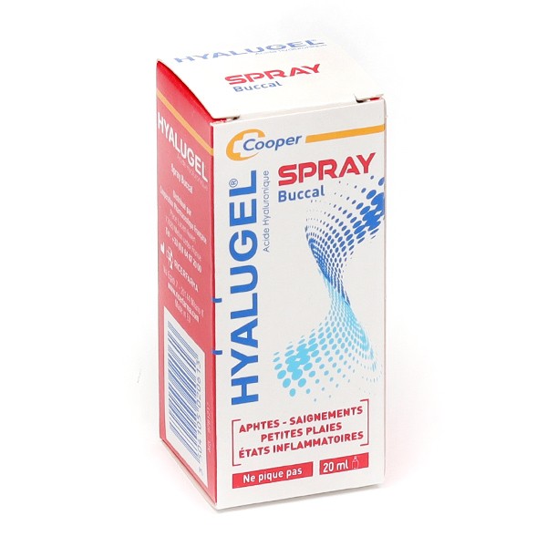 Hyalugel spray buccal aphte