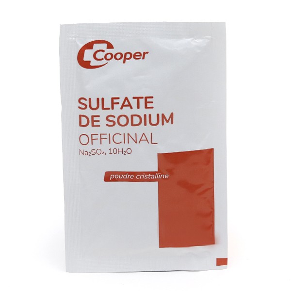 Cooper sulfate de sodium officinal poudre