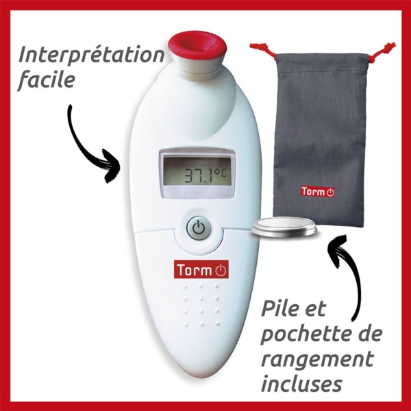 Thermomètre médical électronique Torm - Bébés et enfants