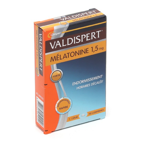 Valdispert mélatonine 1,5 mg comprimés