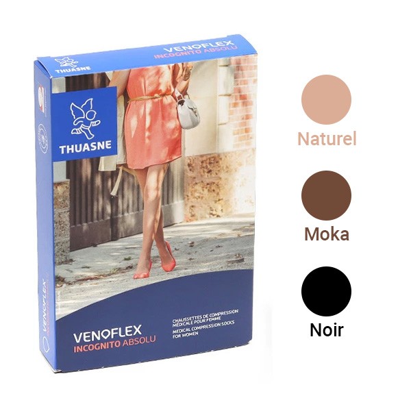 Venoflex Incognito Absolu Chaussettes de Contention Femme PO cl2