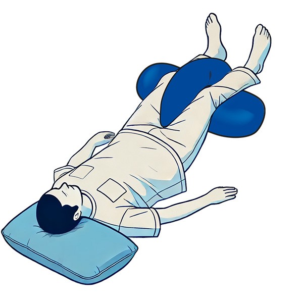 Coussin de positionnement demi bouée Winncare