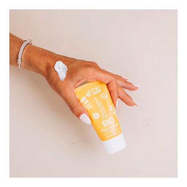 MKL crème mains nourrissante bio Fleur d'Oranger