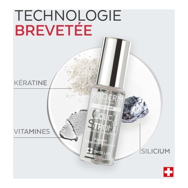 Poderm Top coat durcisseur Color Strong