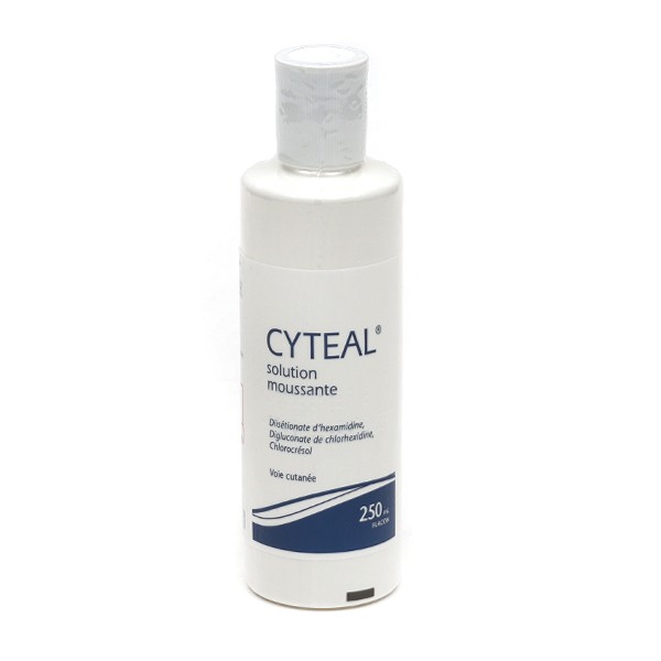 Cyteal Solution moussante antiseptique - Contenance : 500 ml