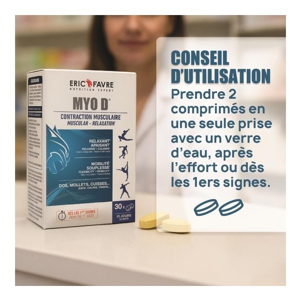 Eric Favre Myo D comprimés
