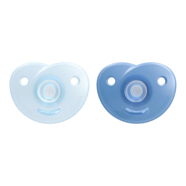 Avent Soothie Sucette silicone 0-6 mois lot de 2