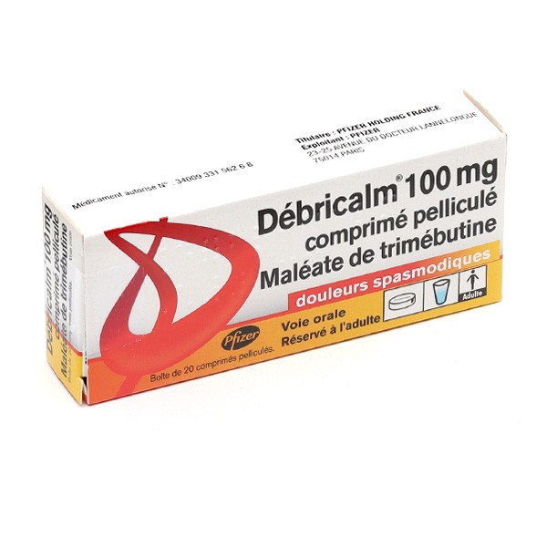 Débricalm 100 mg comprimés