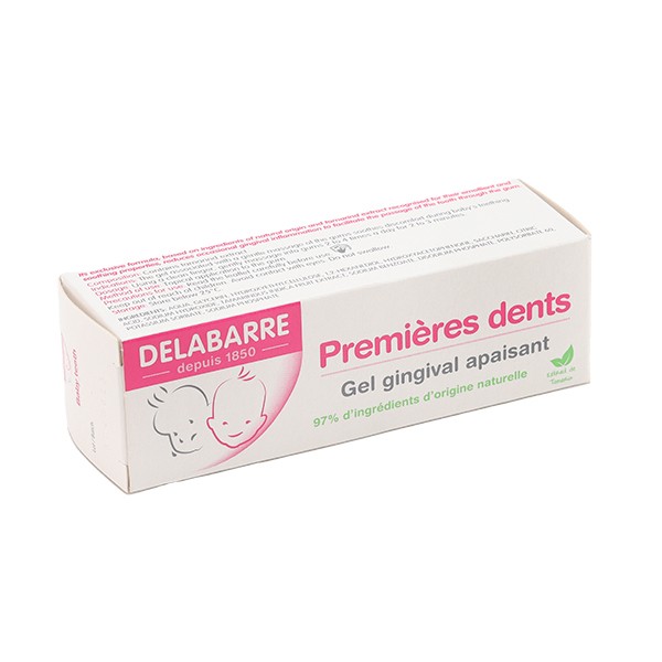 Delabarre Premières dents Gel gingival apaisant
